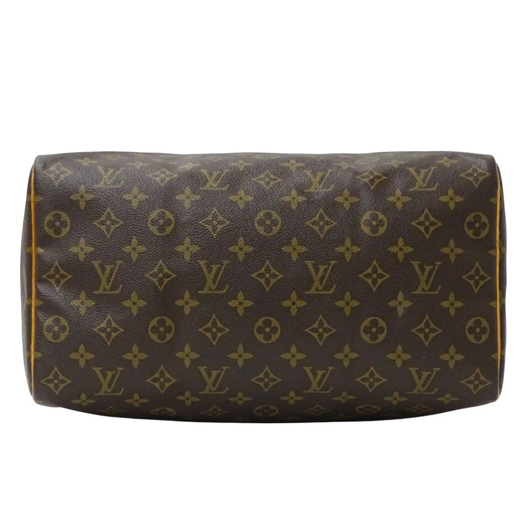 Louis Vuitton Bag Monogram Handbag Speedy 35 Brown Mini — view 3