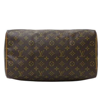 Louis Vuitton Bag Monogram Handbag Speedy 35 Brown Mini — view 3