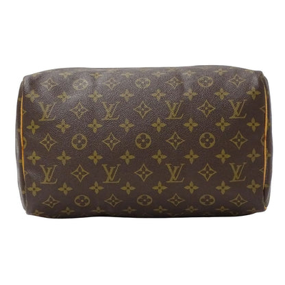 Louis Vuitton Bag Monogram Handbag Speedy 30 Brown Mini — view 3