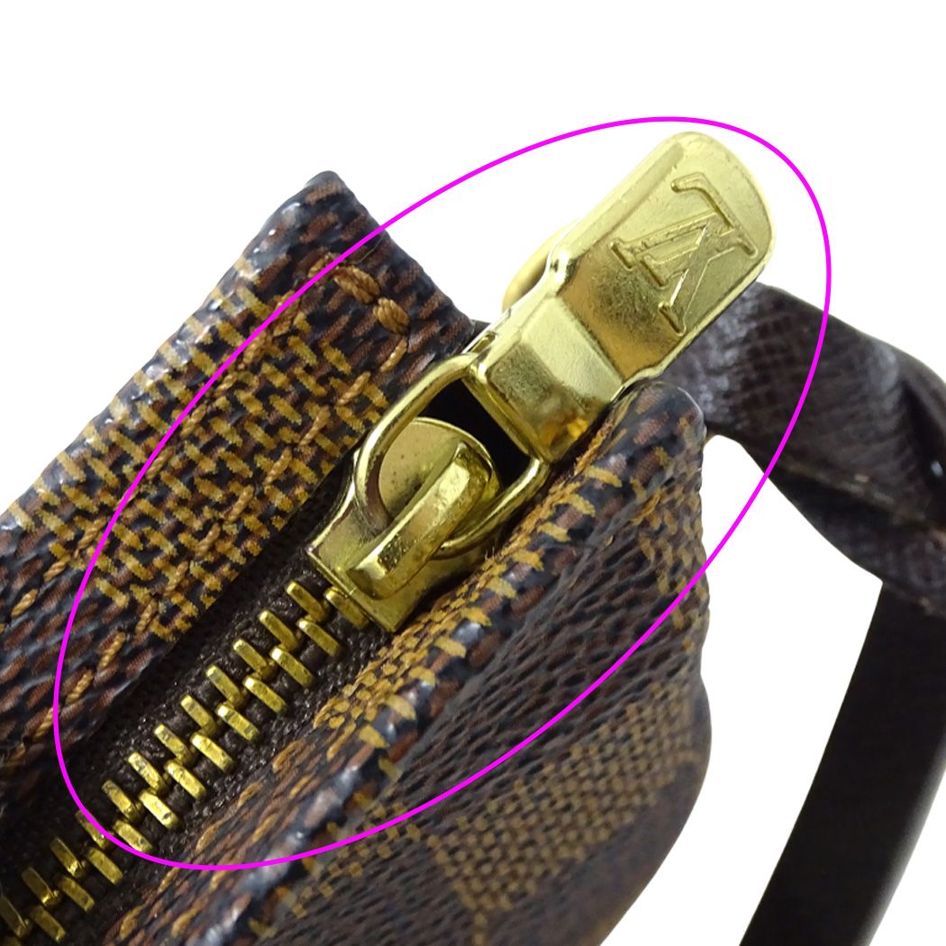 Louis Vuitton Pouch Damier Trousse Makeup Ebene — view 7