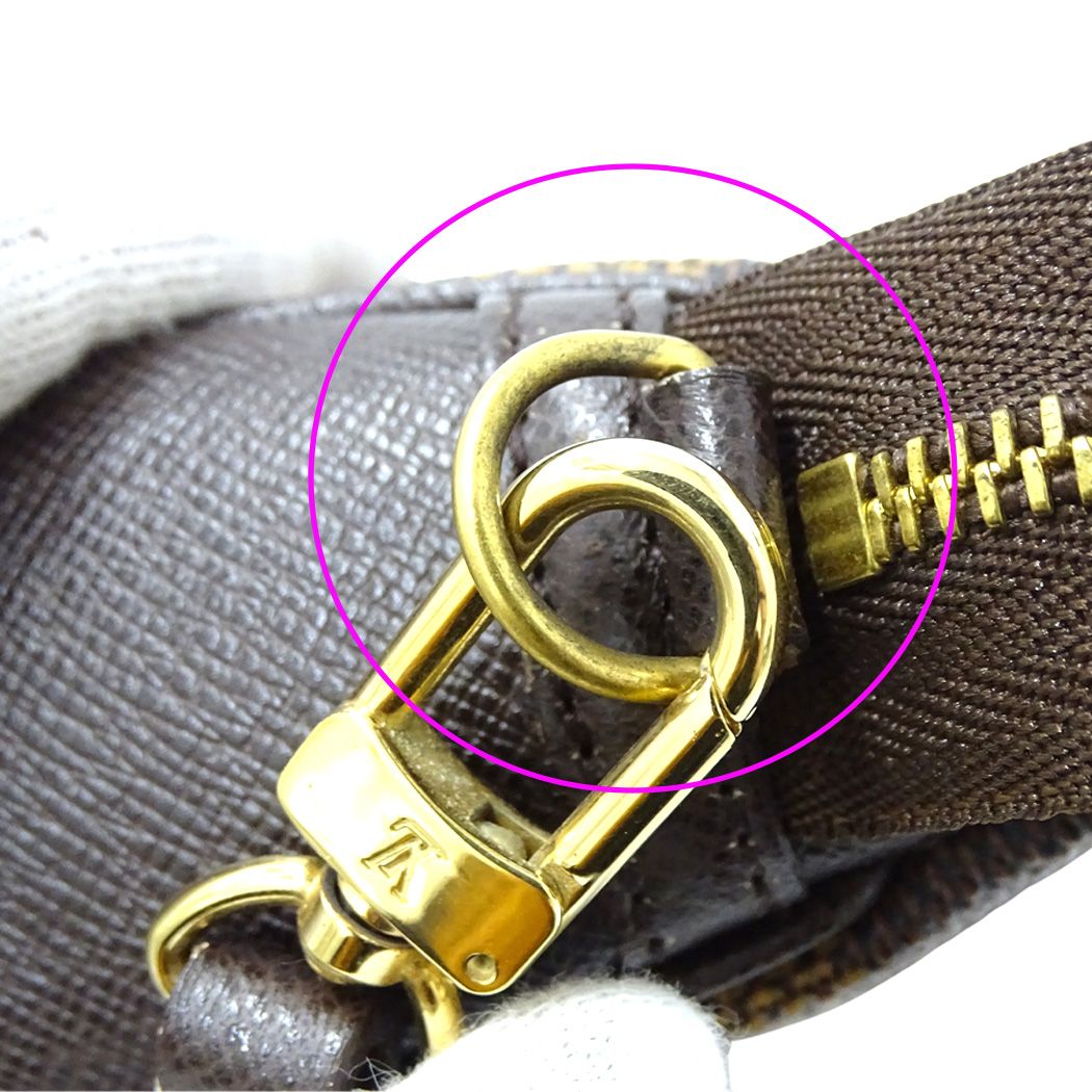 Louis Vuitton Pouch Damier Trousse Makeup Ebene — view 8