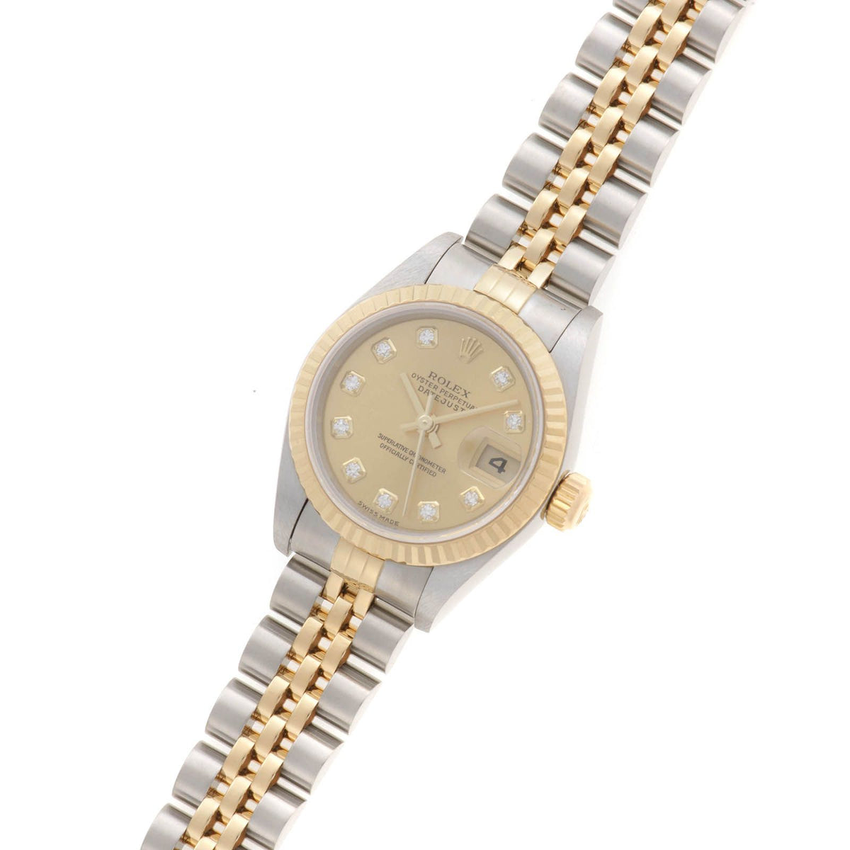 Rolex Datejust Watch Stainless Steel YG Champagne Automatic — view 2