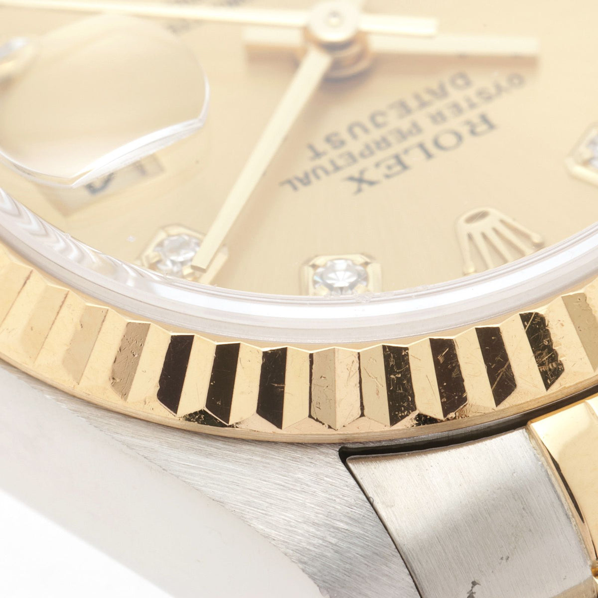 Rolex Datejust Watch Stainless Steel YG Champagne Automatic — view 6