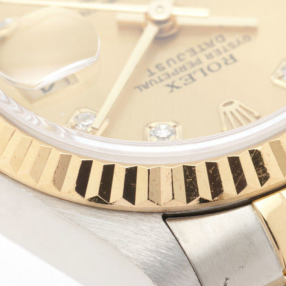 Rolex Datejust Watch Stainless Steel YG Champagne Automatic — view 6