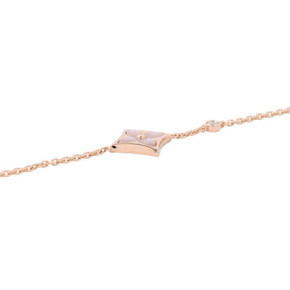 Louis Vuitton Bracelet Star Blossom BB Pink Mother of Pearl Diamond 18k Gold — view 2