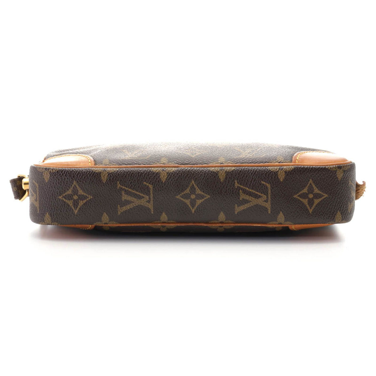 Louis Vuitton Marly Dragonne PM Monogram Clutch Canvas Brown — view 3