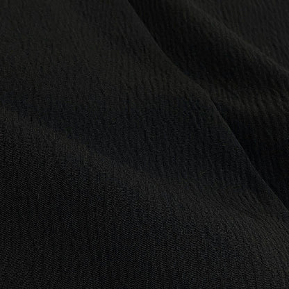 Chanel Knee Length Skirt CC Logo Black Wool 38 — view 8
