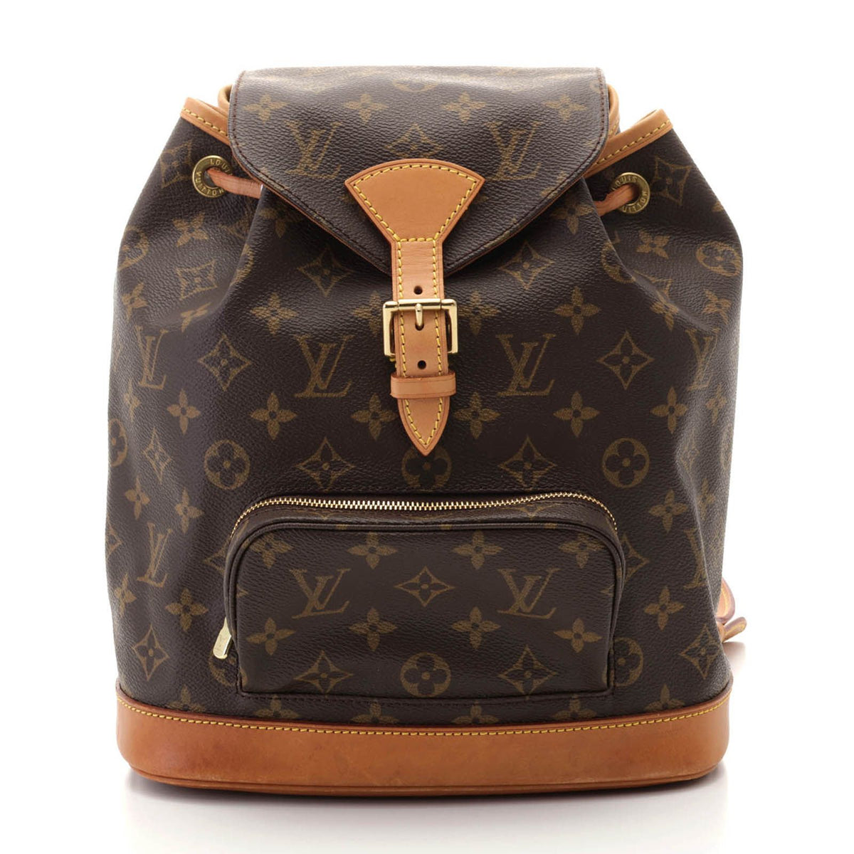 Louis Vuitton Montsouris MM Monogram Backpack Canvas Brown Boys'