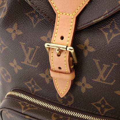 Louis Vuitton Montsouris MM Monogram Backpack Canvas Brown Boys' — view 7