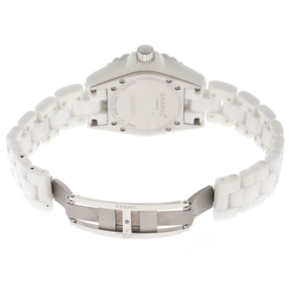 Chanel Watch Ceramic SS White Dial — view 4