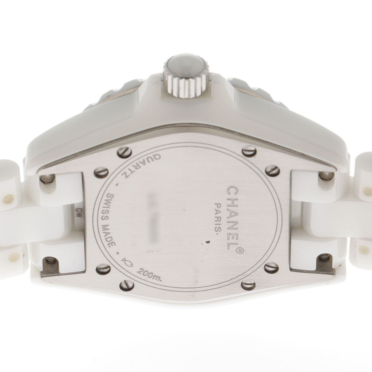 Chanel Watch Ceramic SS White Dial — view 5