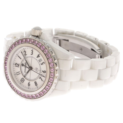 Chanel Watch Ceramic SS White Dial — view 3