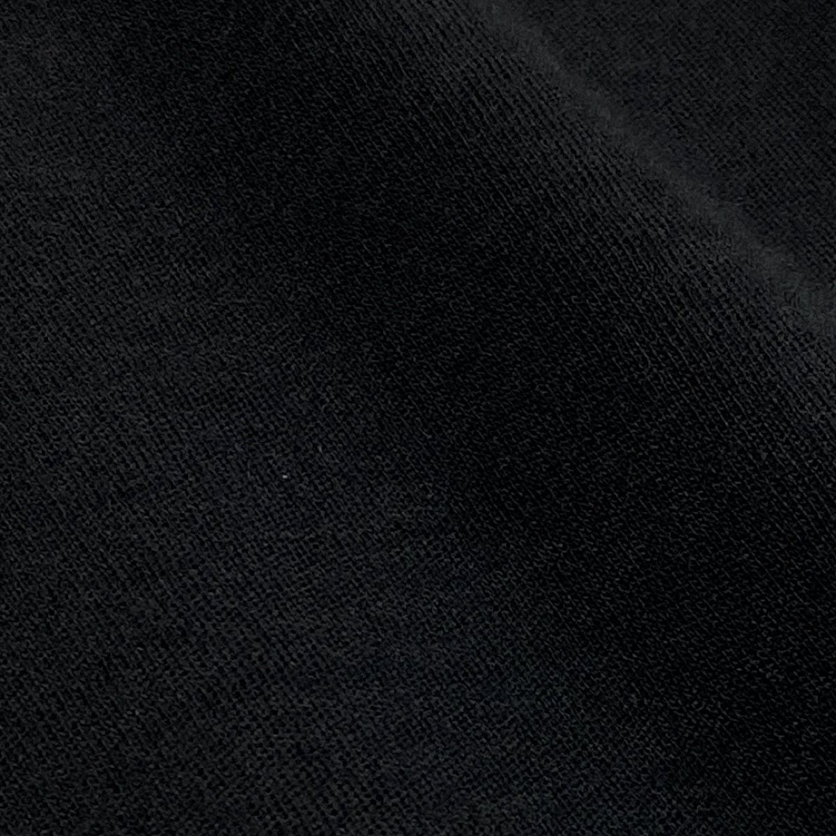 Chanel Skirt CC Logo Knee-Length Black Wool 42 — view 8