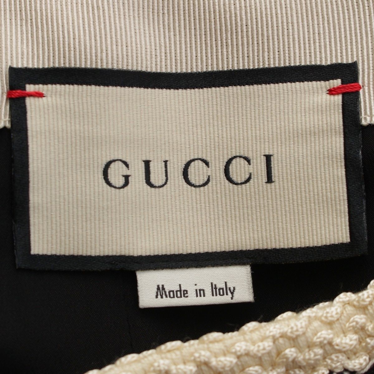 Gucci Tweed GG Jacquard Skirt White Black 36 — view 8