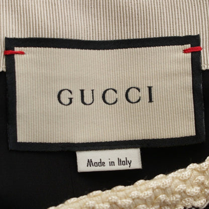 Gucci Tweed GG Jacquard Skirt White Black 36 — view 8