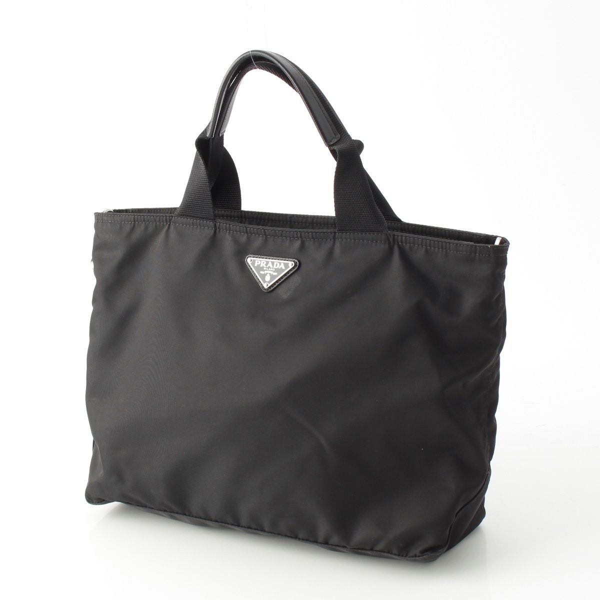 Prada Re-Nylon 2-Way Tote Bag Black — view 2