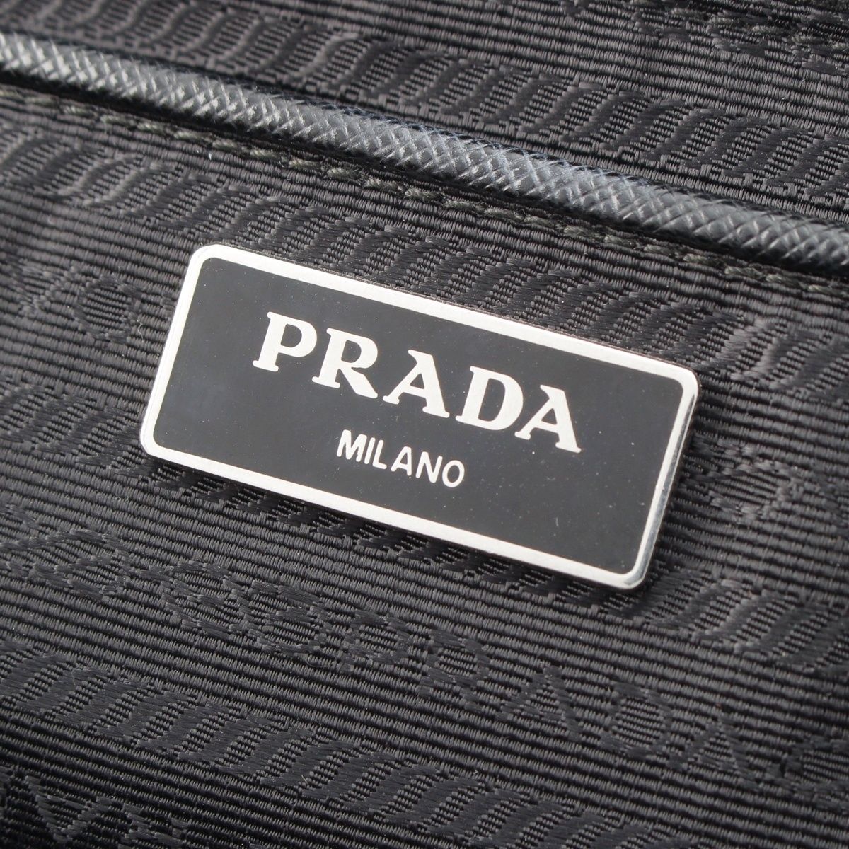 Prada Re-Nylon 2-Way Tote Bag Black — view 7