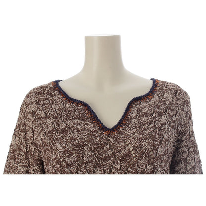 Chanel Knit CC Logo Dress Brown 38 — view 5