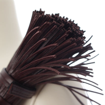 Bottega Veneta Leather Jumpsuit Fringe Runway Burgundy 34 — view 6