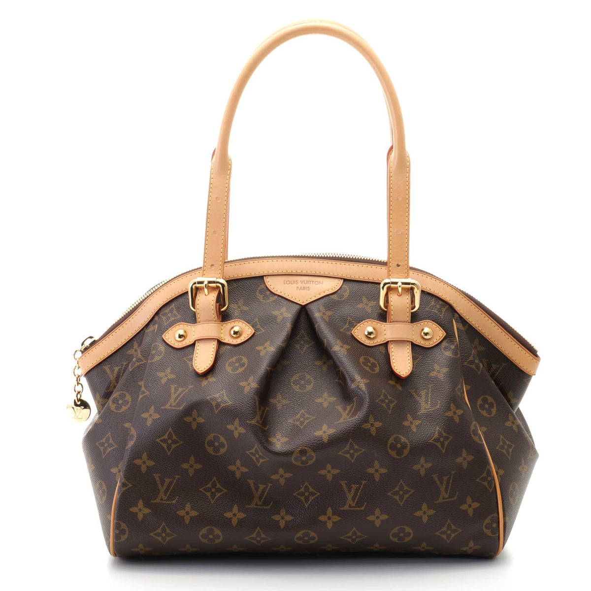 Louis Vuitton Tivoli GM Monogram Tote Bag Canvas Brown