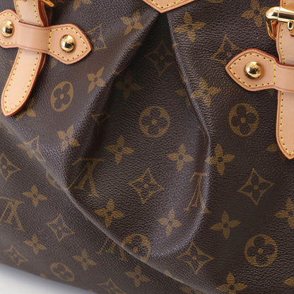 Louis Vuitton Tivoli GM Monogram Tote Bag Canvas Brown — view 7
