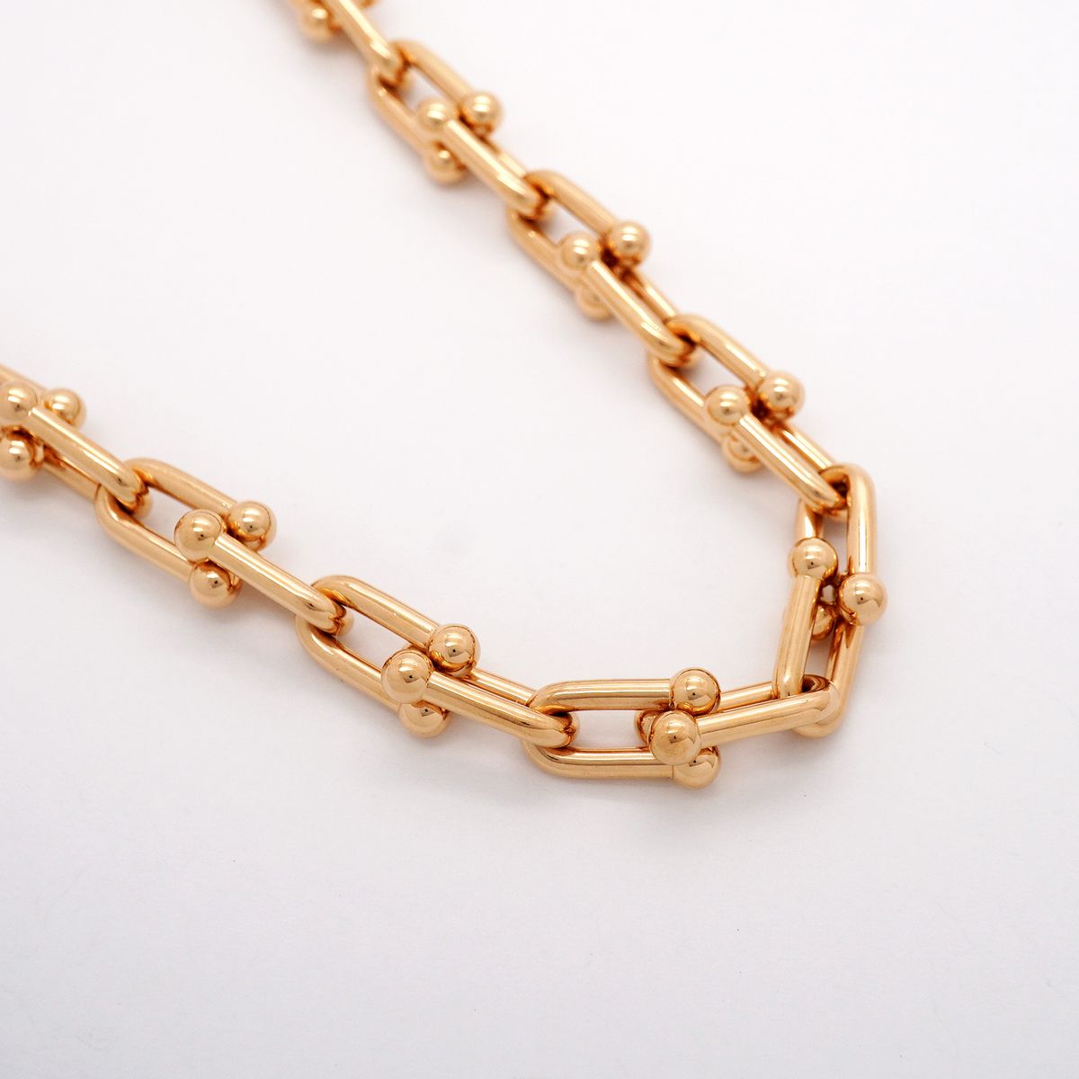 Tiffany & Co Necklace HardWear Medium Link 18k Pink Gold — view 2