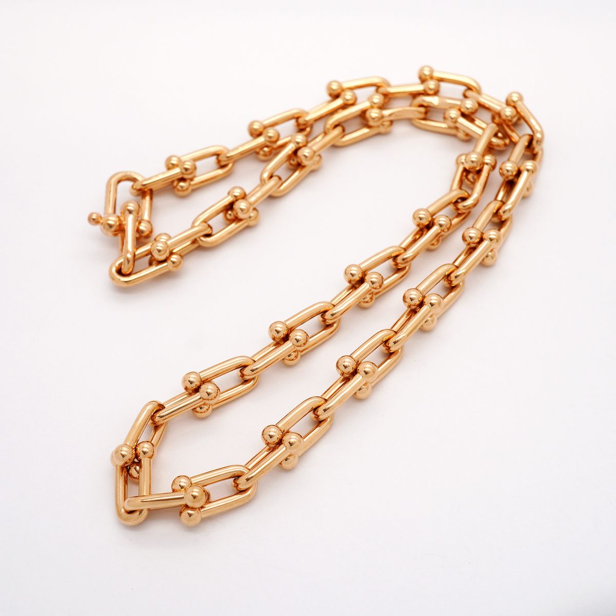 Tiffany & Co Necklace HardWear Medium Link 18k Pink Gold — view 3