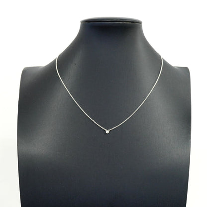 Tiffany & Co Necklace by the Yard 925 Sterling Silver Diamond — view 6