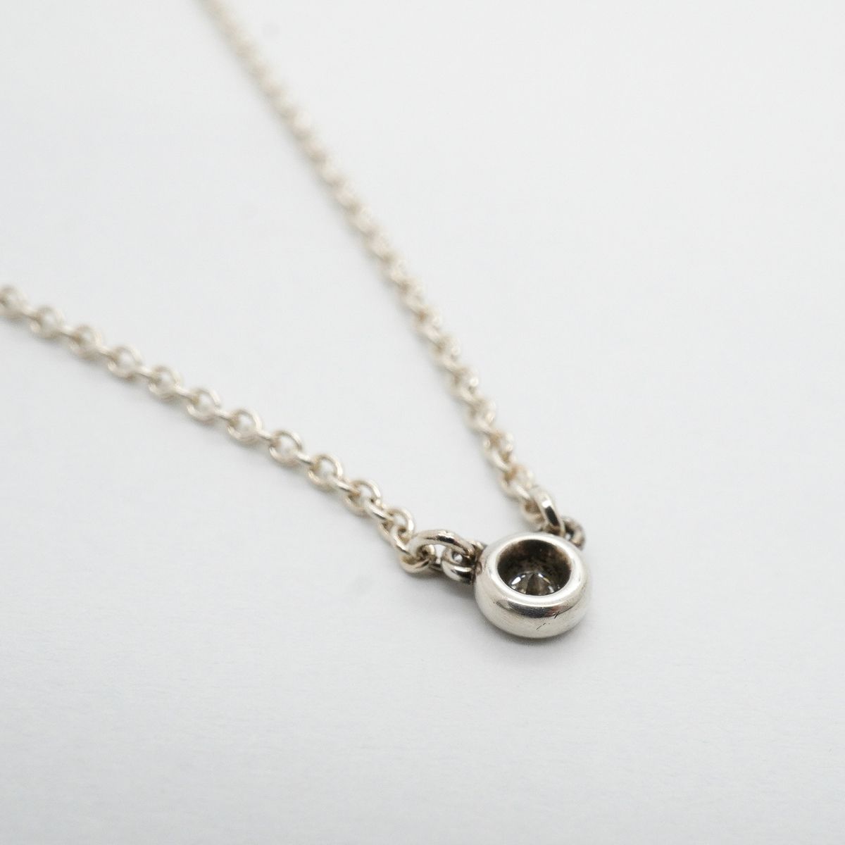 Tiffany & Co Necklace by the Yard 925 Sterling Silver Diamond — view 2