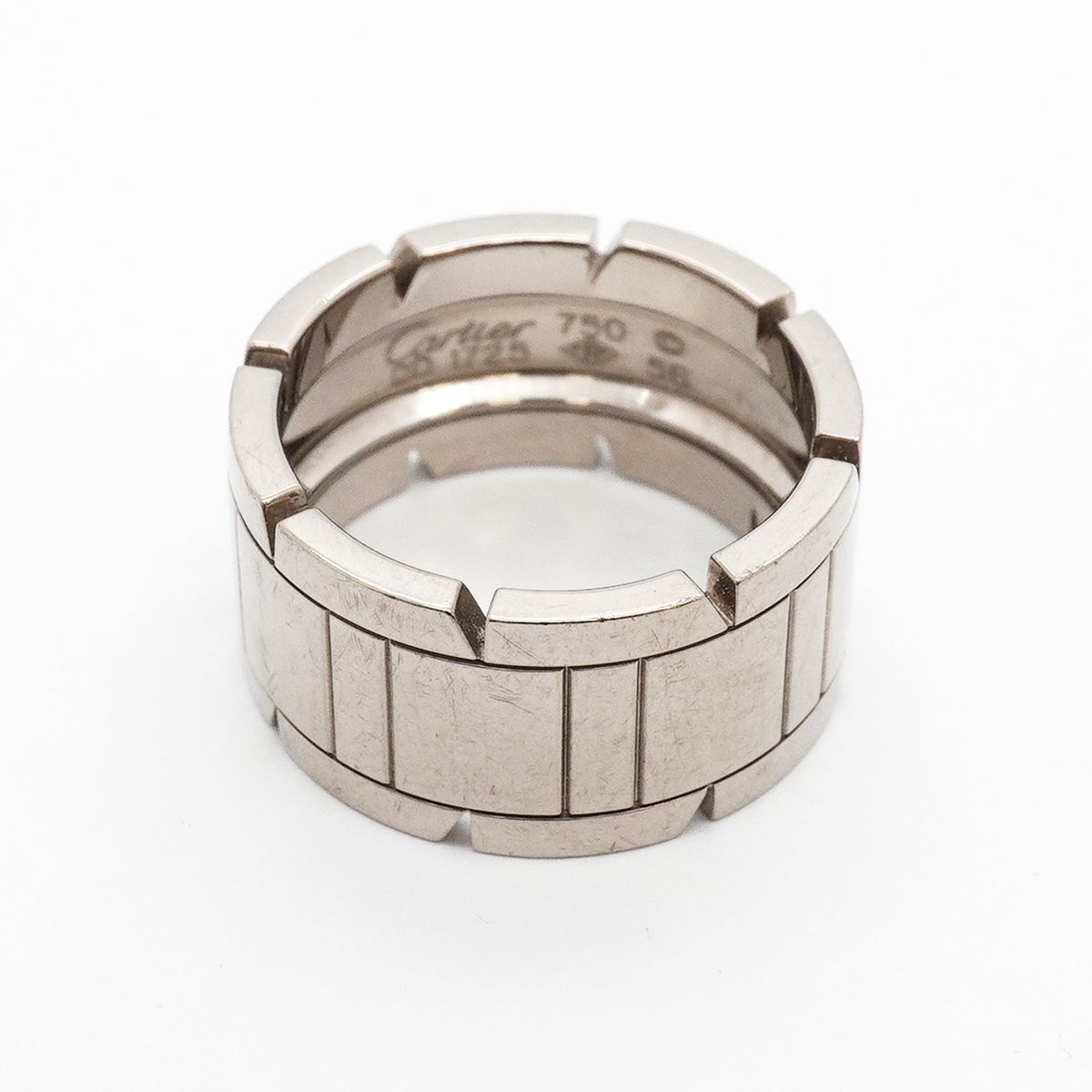 Cartier Ring Tank Francaise LM 18k White Gold — view 3