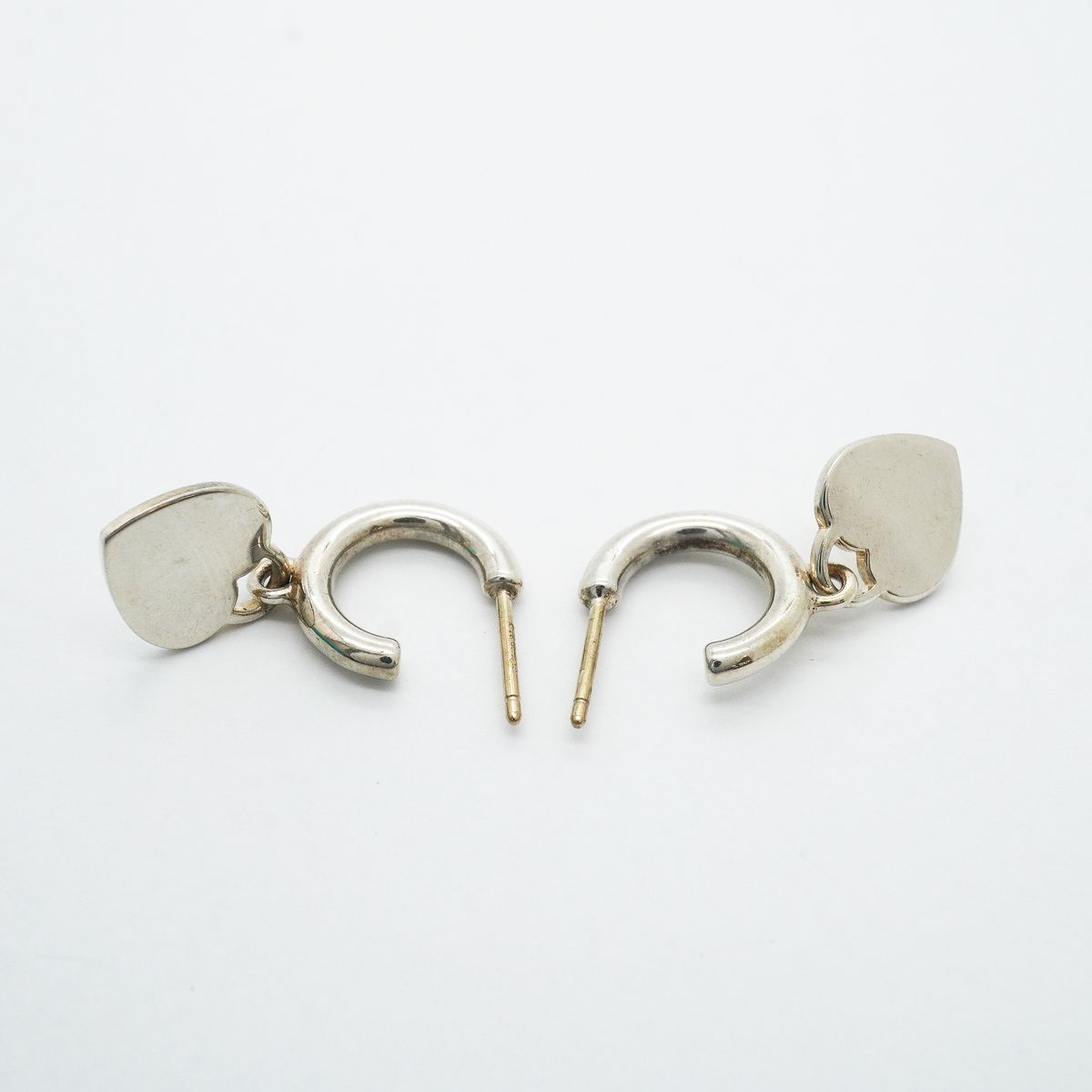 Tiffany & Co Earrings Return to Tiffany Hoop Platinum Diamond — view 3