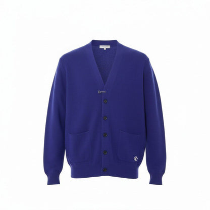 Louis Vuitton Pin Hook Virgil Abloh Knit Cardigan Purple Top L