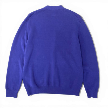 Louis Vuitton Pin Hook Virgil Abloh Knit Cardigan Purple Top L — view 3