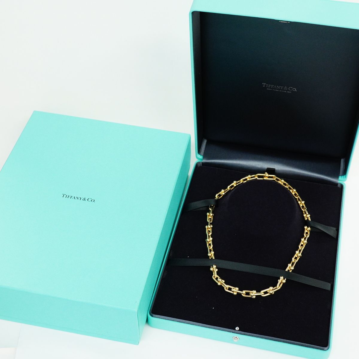 Tiffany & Co Necklace HardWear Medium Link 18k Yellow Gold — view 7