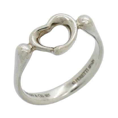 Tiffany & Co Ring Open Heart 925 Sterling Silver