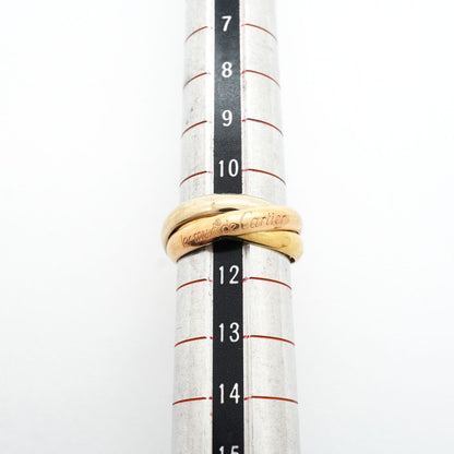 Cartier Ring Trinity Classic Model 18k Yellow Gold 18k White Pink — view 6