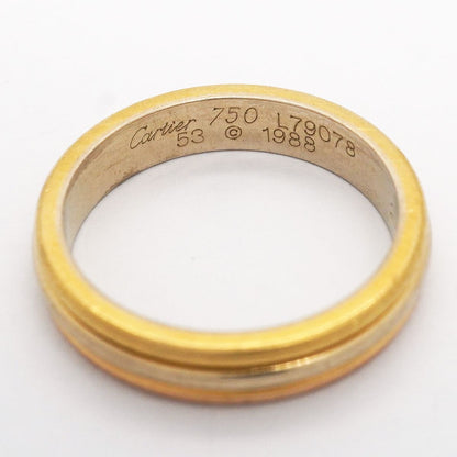 Cartier Ring Vendome 18k Yellow Gold 18k White Pink — view 4