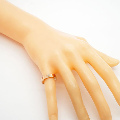 Cartier Ring Mini Love Pink Gold Diamond — view 6