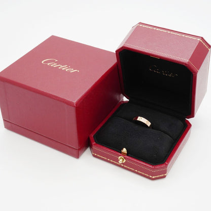 Cartier Ring Mini Love Pink Gold Diamond — view 7