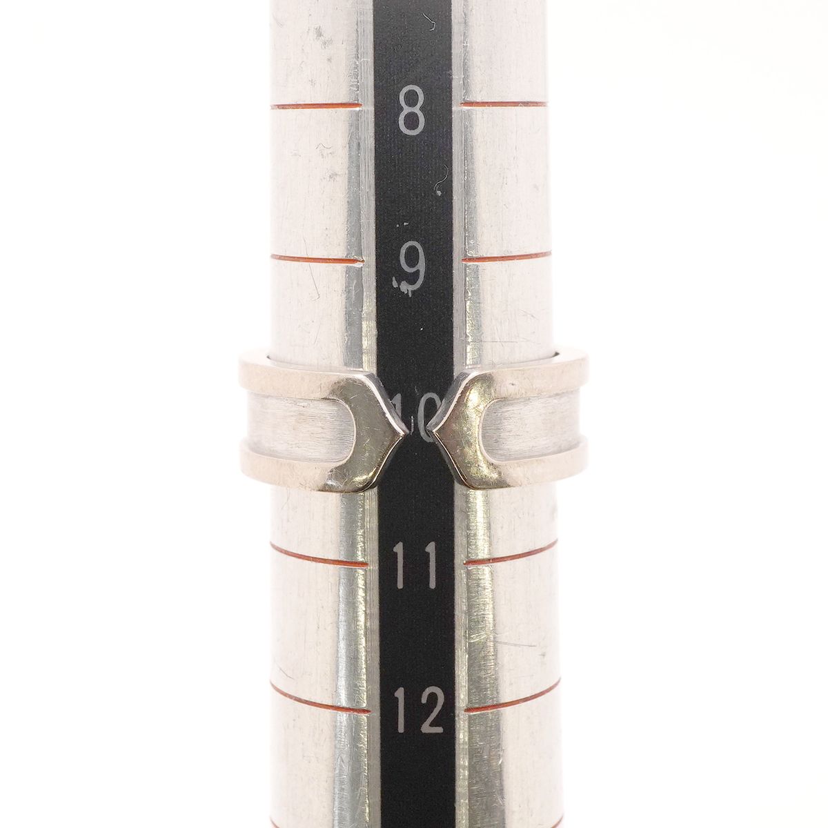 Cartier Ring C2 18k White Gold — view 6