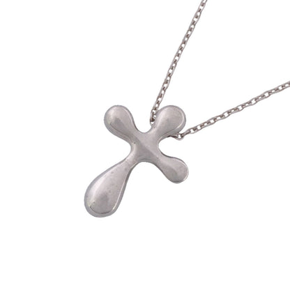 Tiffany & Co Necklace Small Cross 925 Sterling Silver