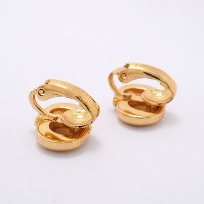 Dior Earrings CD Logo Gold Plated — view 2