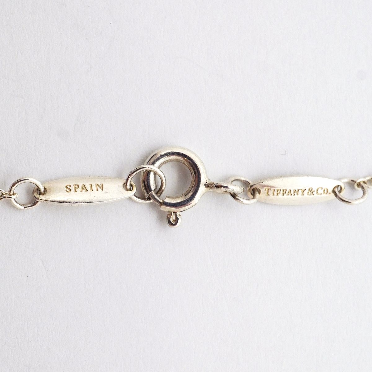 Tiffany & Co Necklace Open Heart 925 Sterling Silver — view 5