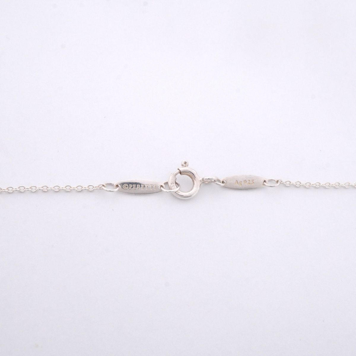 Tiffany & Co Necklace Open Heart 925 Sterling Silver — view 4