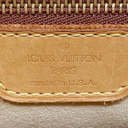 Louis Vuitton Shoulder Bag Monogram Looping GM Brown — view 5