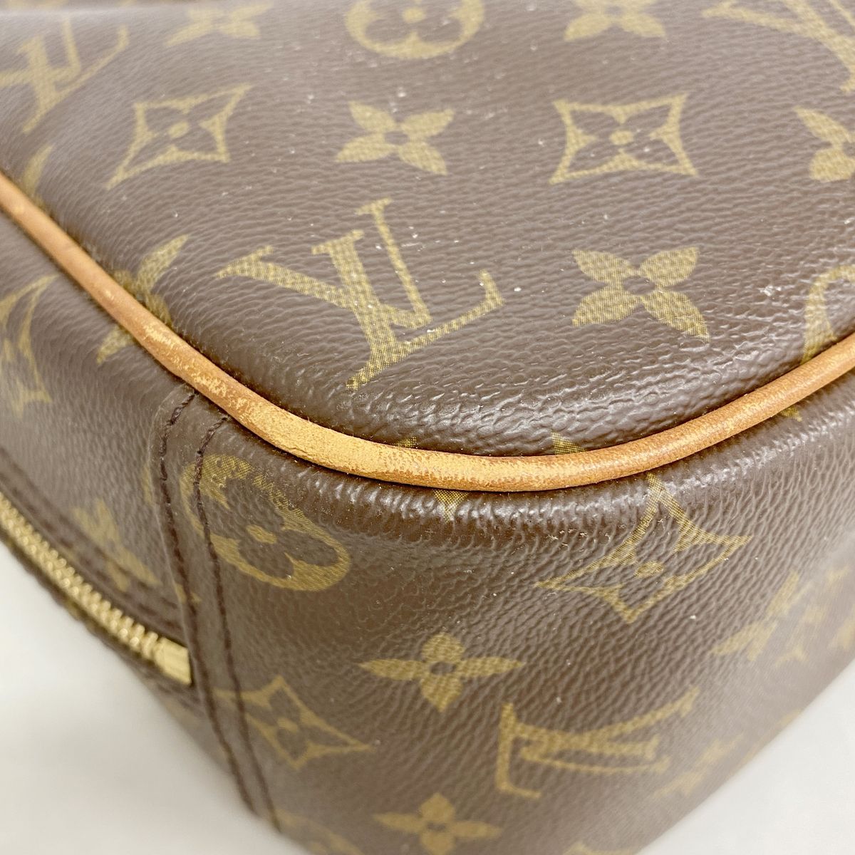 Louis Vuitton Handbag Monogram Trouville Brown — view 6