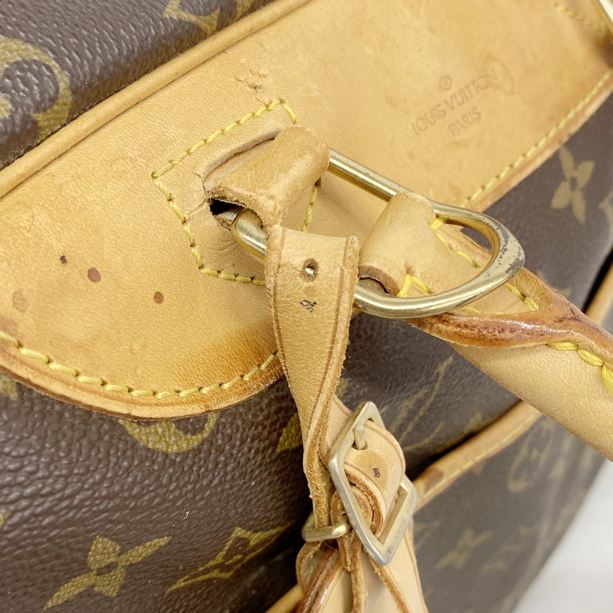 Louis Vuitton Handbag Monogram Deauville Brown — view 8