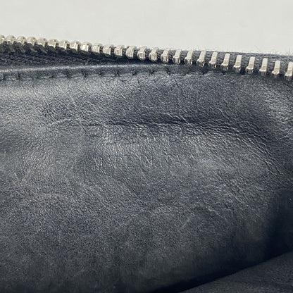 Prada Coin Purse Leather Black Silver — view 4