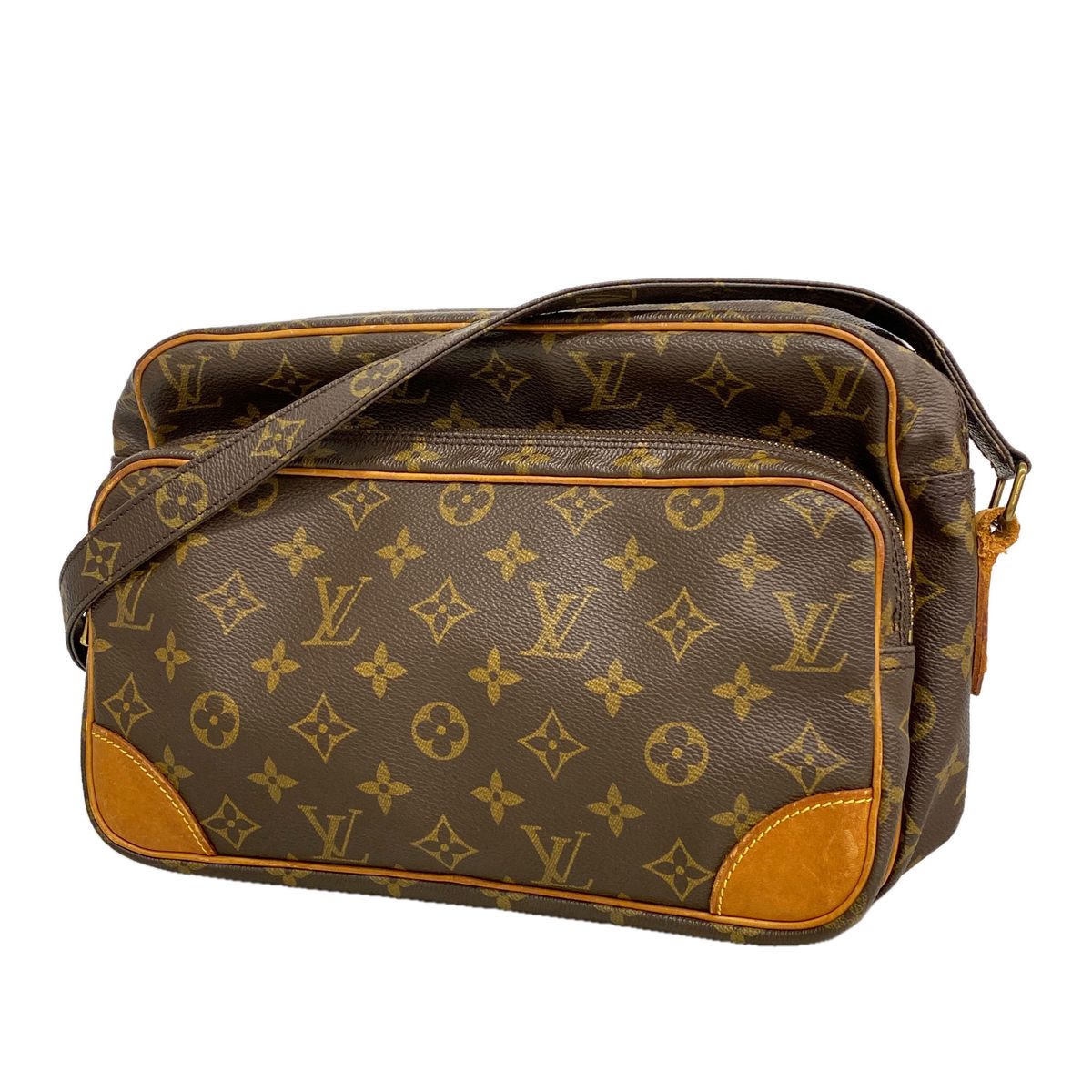 Louis Vuitton Shoulder Bag Monogram Nile Brown