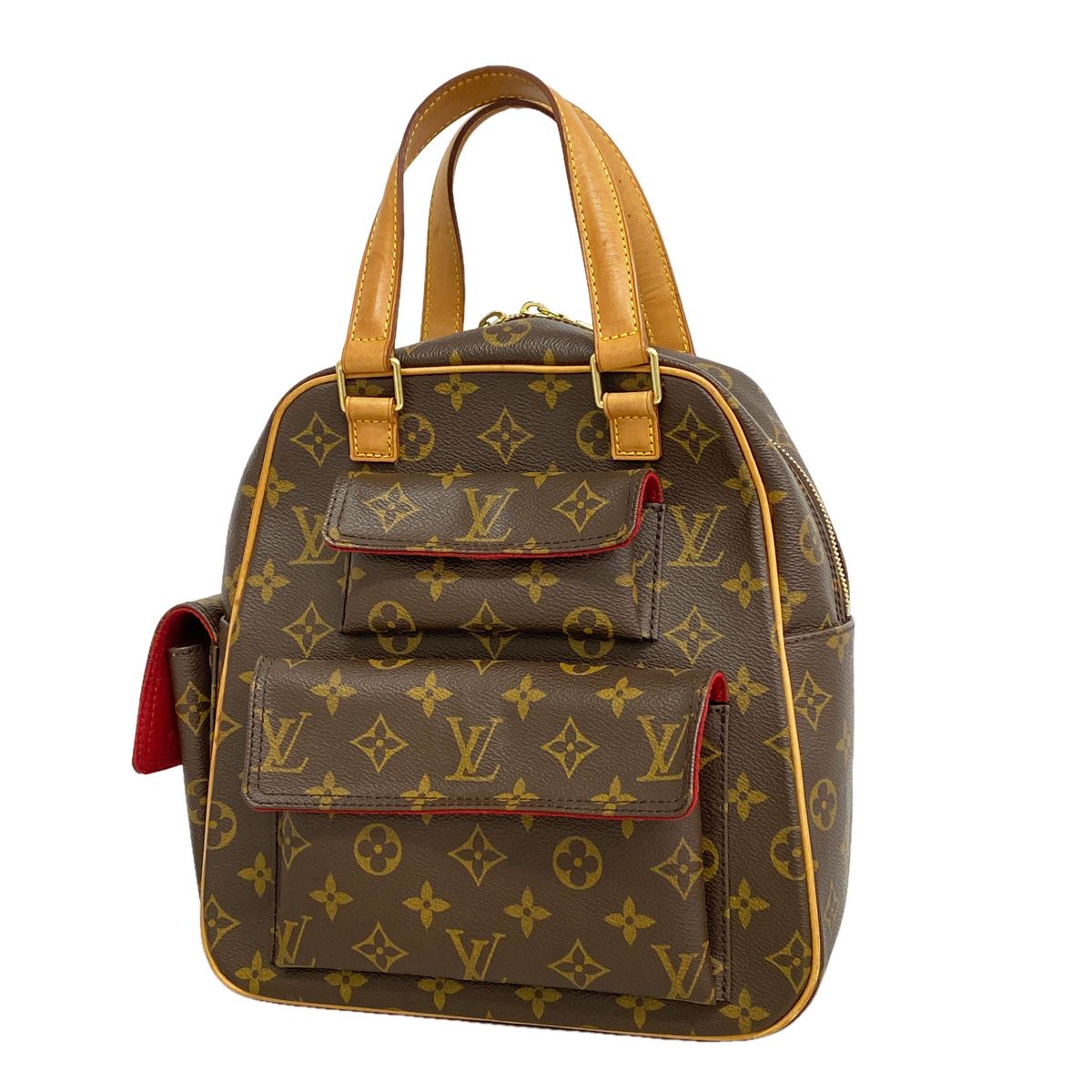 Louis Vuitton Handbag Monogram Excentri Cite Brown